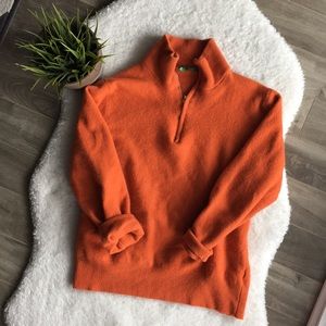 🍑orange  sweater 🍑